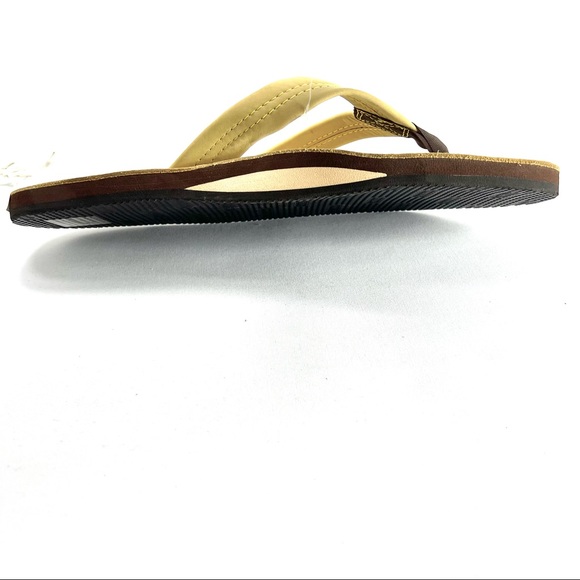 NWT RARE Rainbow Premium Leather Flip Flops - Picture 5 of 11